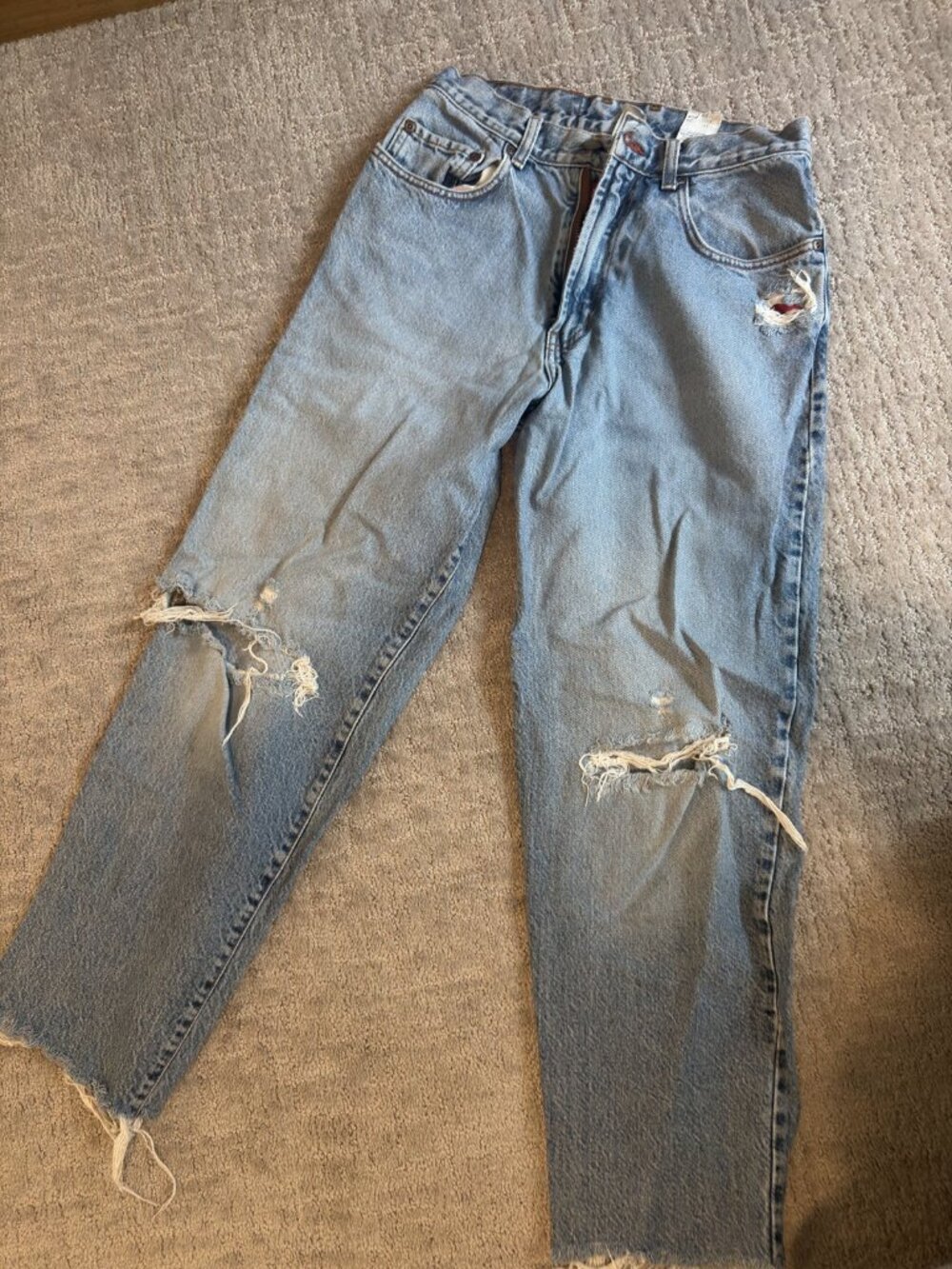 Vintage Lucky Brand Dungarees Gene Montesano Made in USA Jeans 29